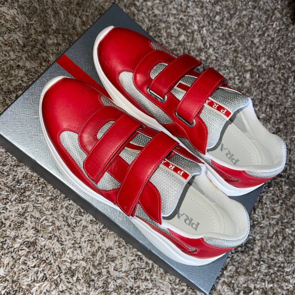 Prada Men’s America’s Cup Sneakers